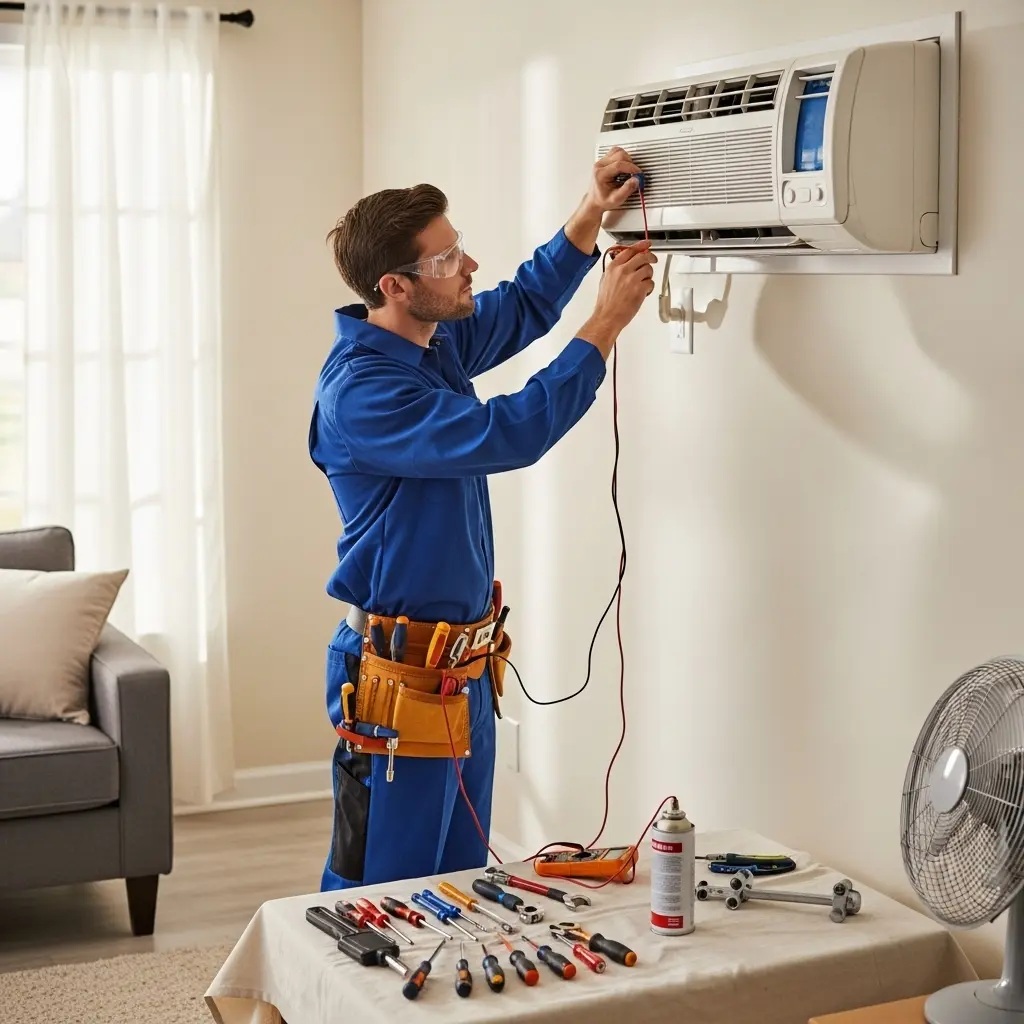 Sultangazi Electrolux Electrolux klima gaz dolumu ve bakım – Enerji verimliliği artırıldı. - Teknik servis örneği